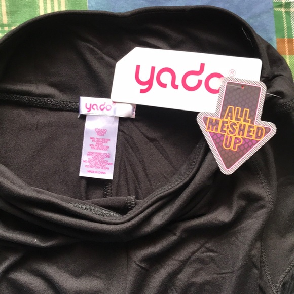 Sports Capri Legging W/ Mesh & Straps NWT - Picture 7 of 8